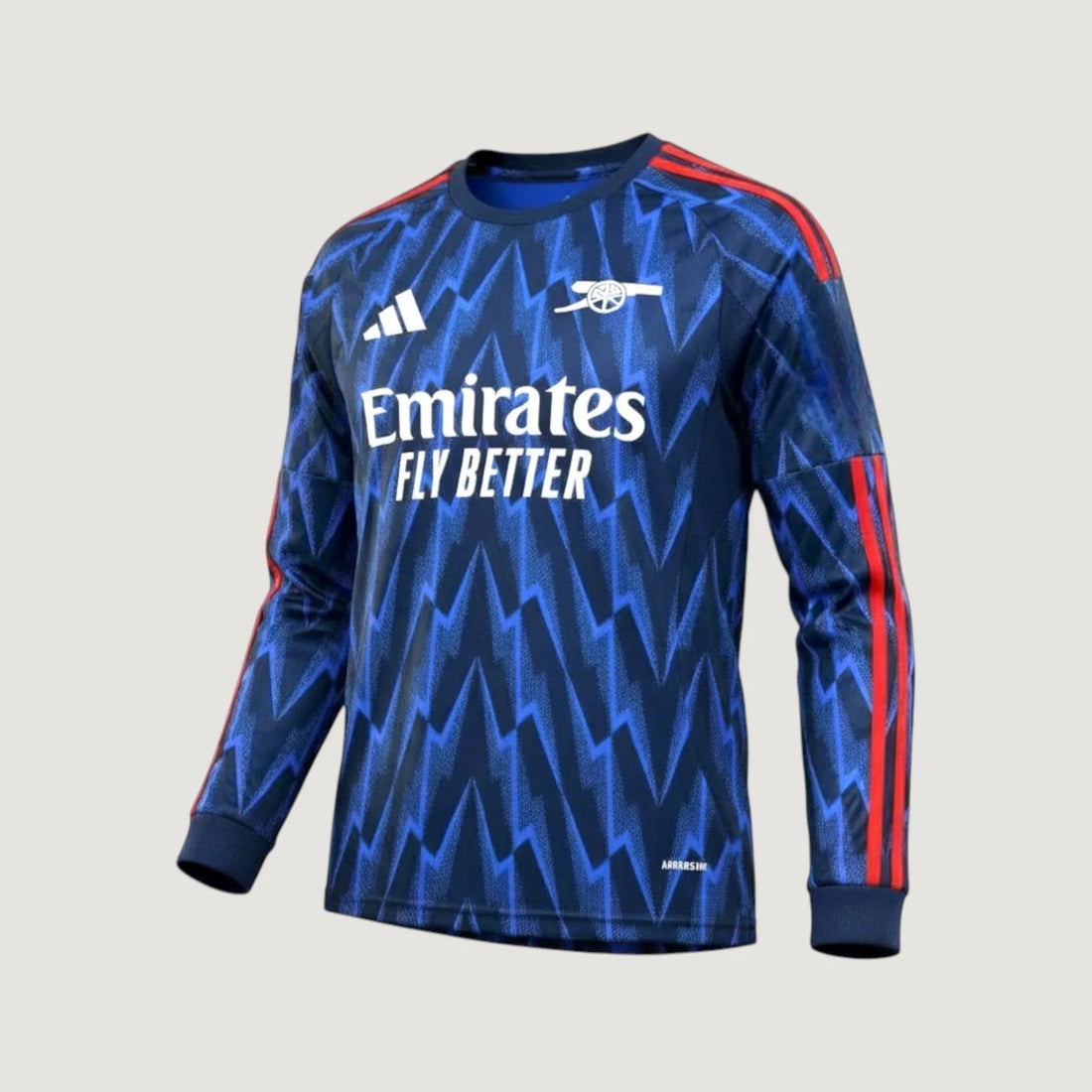 Arsenal FC – Maillot Extérieur Manches Longues 2025/26 – Bleu marine