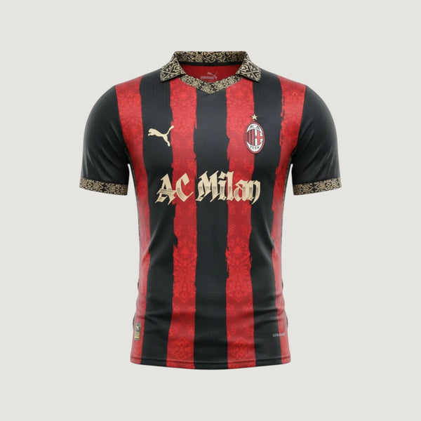 AC Milan – Maillot Domicile Spécial Édition 2026 – Noir, Rouge