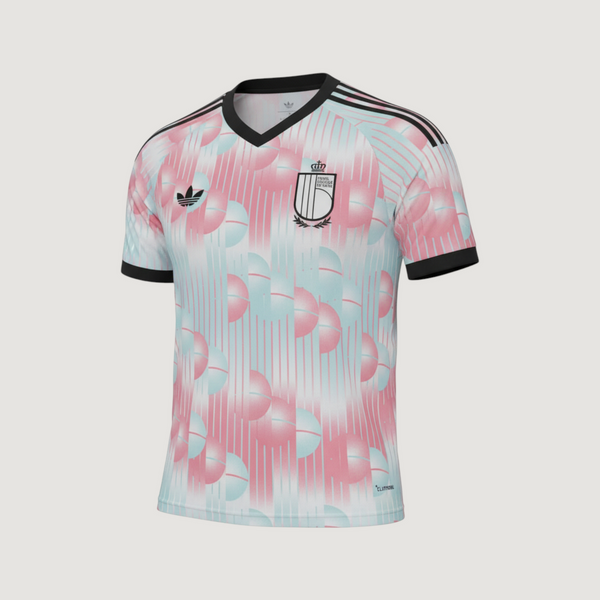 Belgique – Maillot Extérieur 2026 – Rose, Bleu