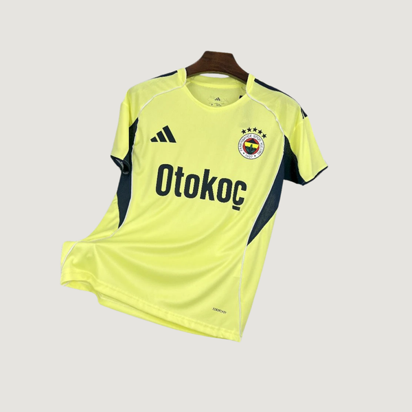 Fenerbahçe – Maillot Extérieur 2025/26 – Jaune Fluo, Bleu