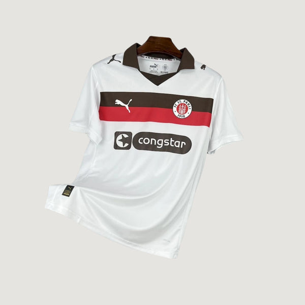 FC St. Pauli – Maillot Extérieur 2025/26 – Blanc