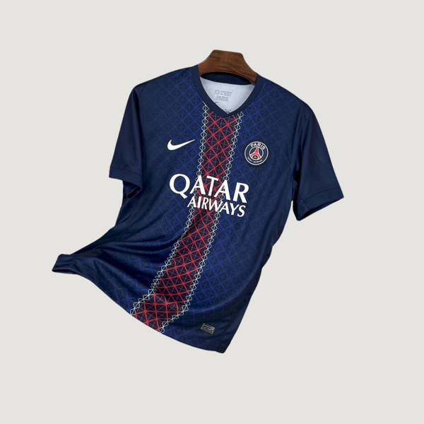 Paris Saint-Germain – Maillot Domicile 25/26 – Bleu Marine & Rouge