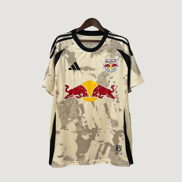 New York Red Bulls – Maillot Extérieur 2025/2026 – Beige