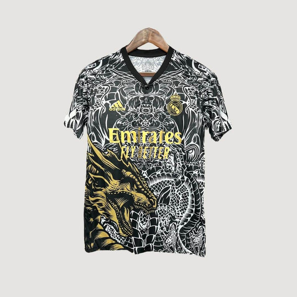 Real Madrid – Maillot Concept – Noir, Blanc, Jaune