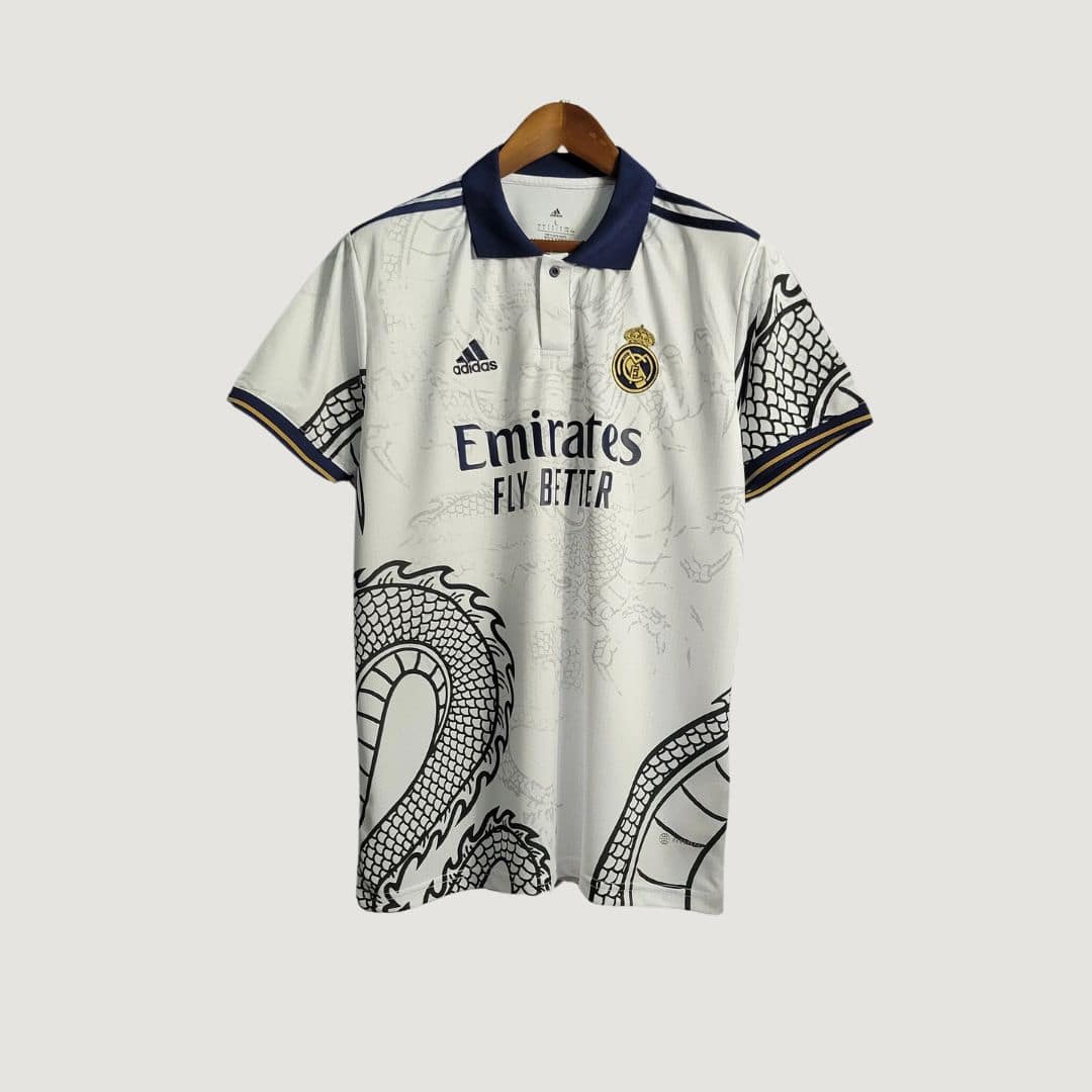 Real Madrid – Maillot Concept – Blanc, Marine, Or