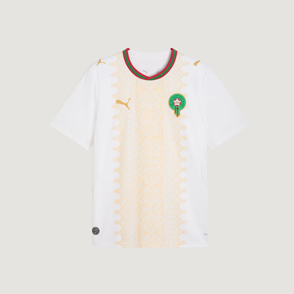 Maroc – Maillot Extérieur 2026/2027 – Blanc