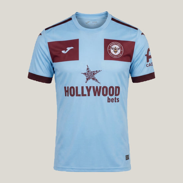 Brentford – Maillot Third 26/27 – Bleu ciel, Gris clair, Bordeaux
