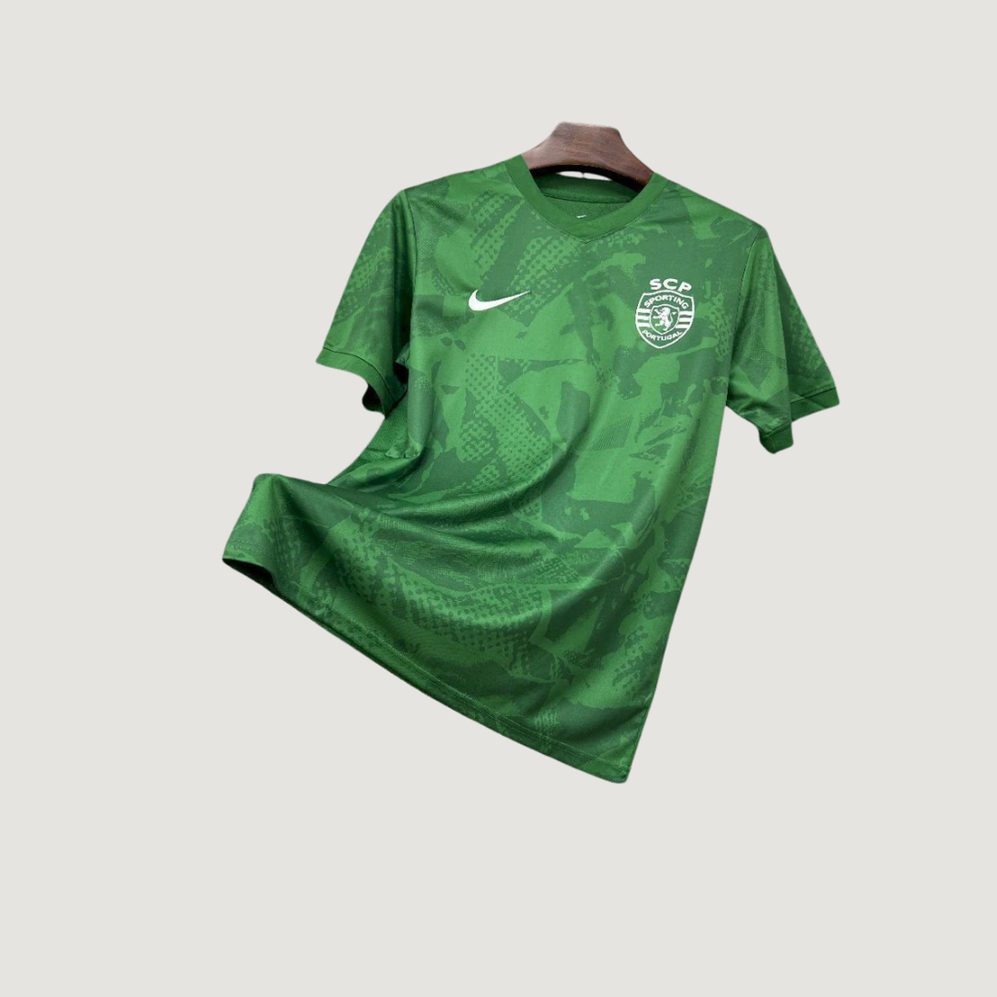 Sporting Lisbonne – Maillot Entraînement 2025-26 – vert, vert foncé