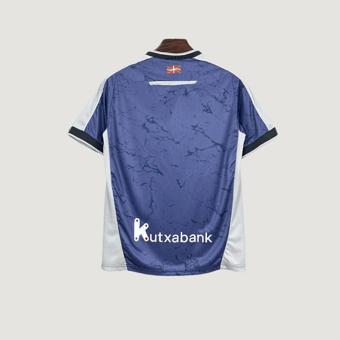 Real Sociedad – Maillot Extérieur 2025/26 – Bleu, Gris