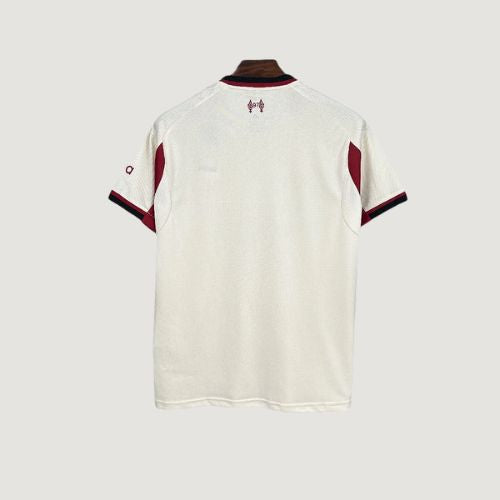 Liverpool – Maillot Extérieur 25/26 – Blanc, Bordeaux