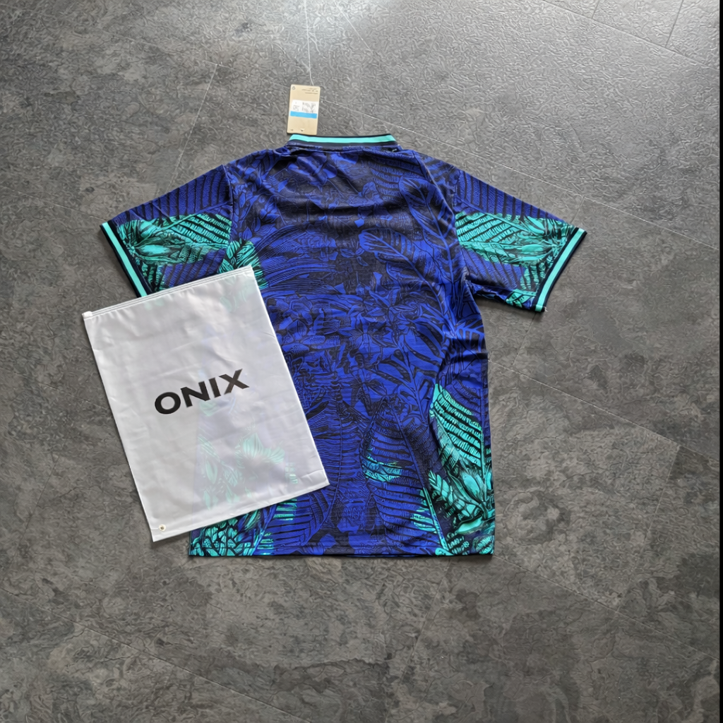 Brésil – Maillot Concept 2026 – Bleu, Tropicale
