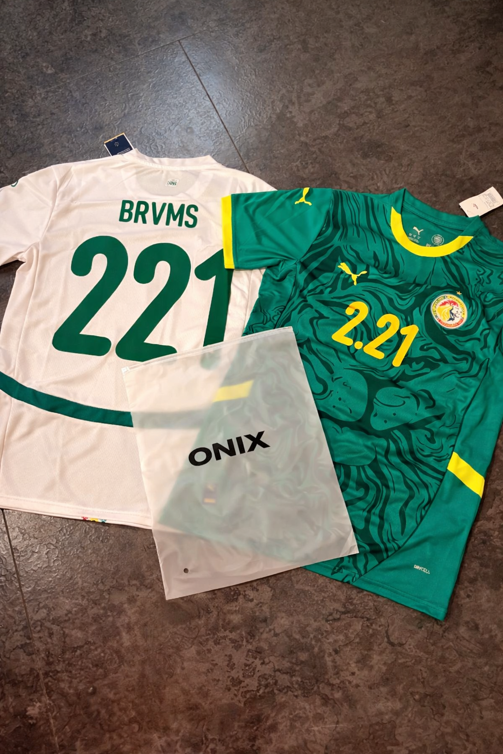 Sénégal - Maillot Extérieur 24/25 - Vert, Jaune