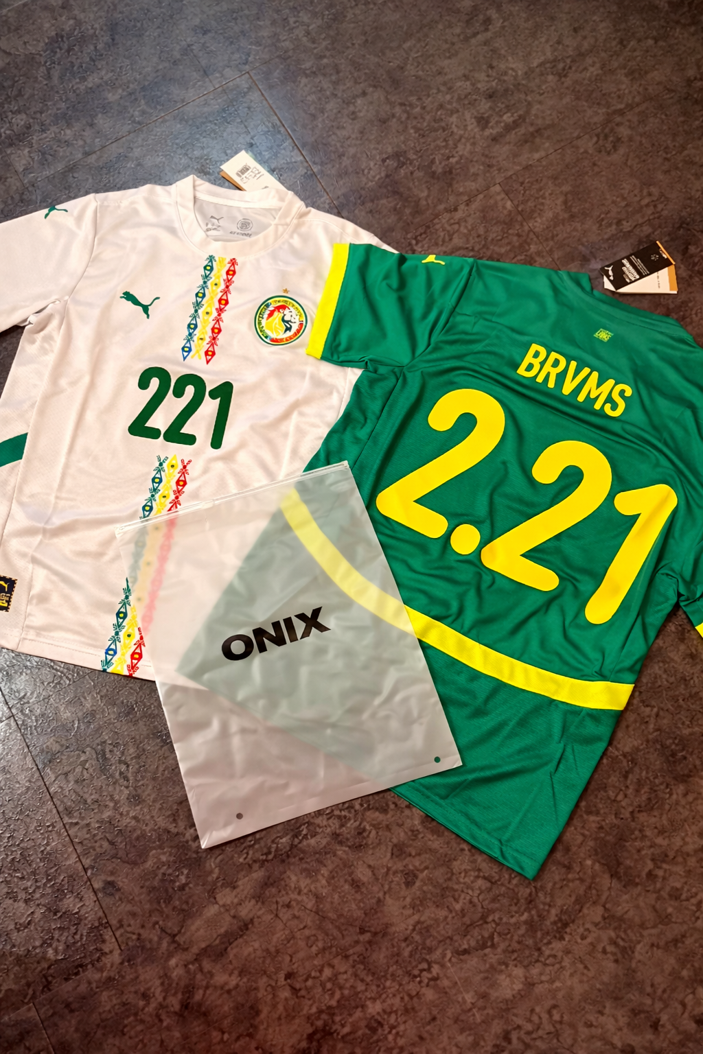 Sénégal – Maillot Extérieur 2024/2025 (2 Étoiles CAN 2025) – Blanc