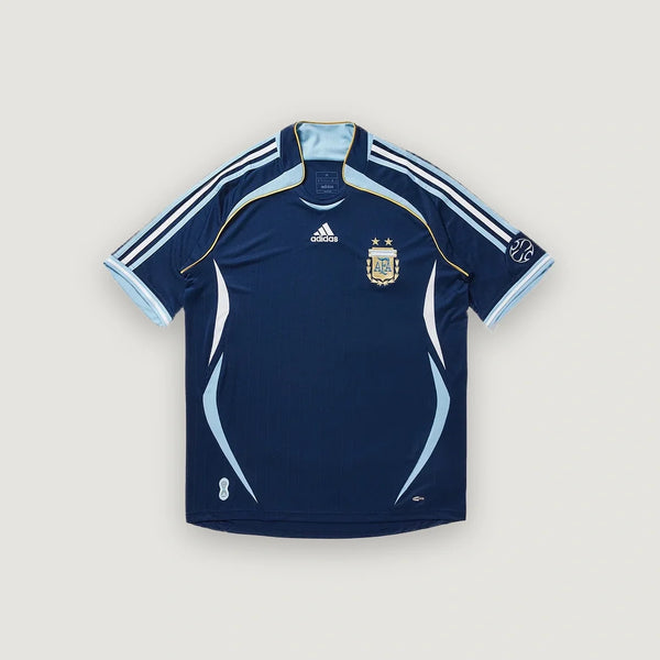 Argentine – Maillot Rétro Extérieur 2006 – Marine, Bleu ciel