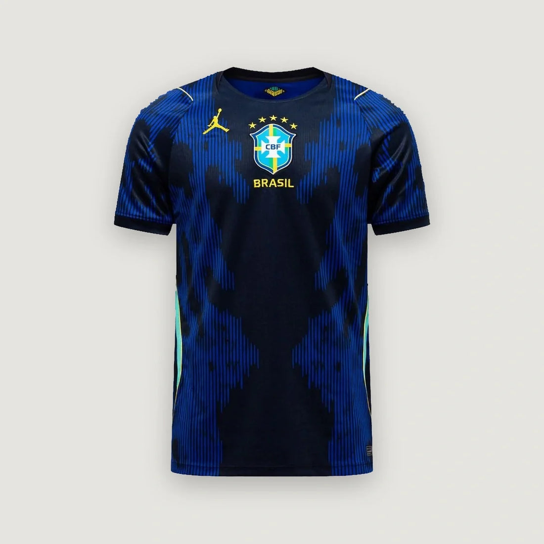 Brésil – Maillot Extérieur Coupe du Monde 2026 – Noir, Bleu, Jaune