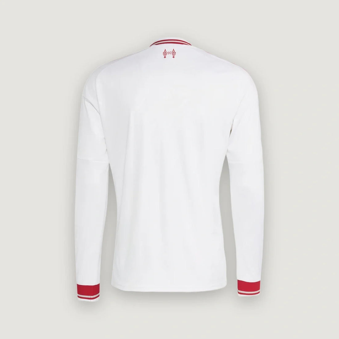 Liverpool – Maillot Extérieur Manches Longues 2026/27 – Blanc, Rouge