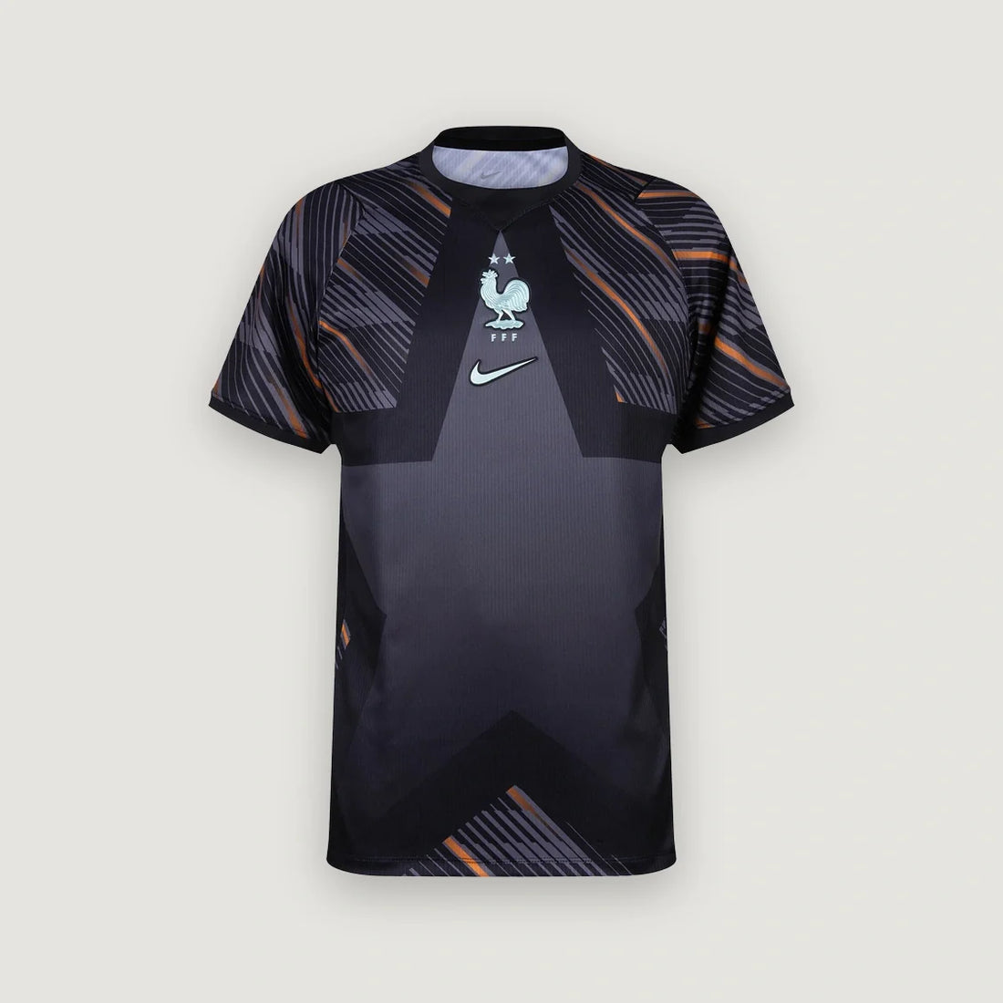 France – Maillot Gardien 2026/27 – Noir, Gris, Orange