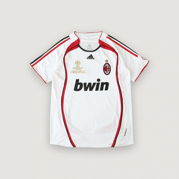 AC Milan – Maillot Rétro Extérieur 2006/07 – Blanc & Rouge