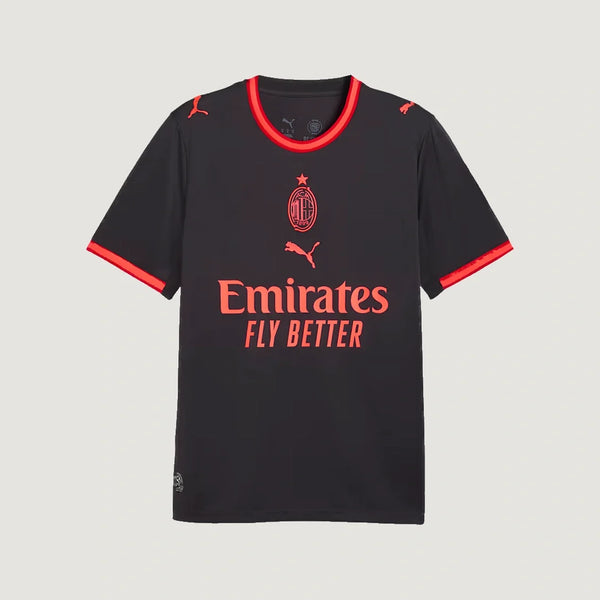 AC Milan – Maillot Third 2026/27 – Noir, Rouge corail