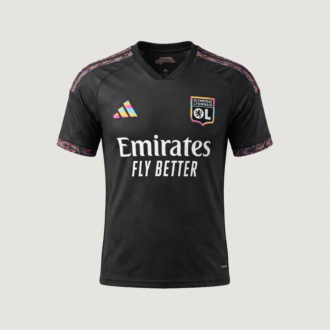 Olympique Lyonnais – Maillot Third 2026/27 – Noir, Multicolore