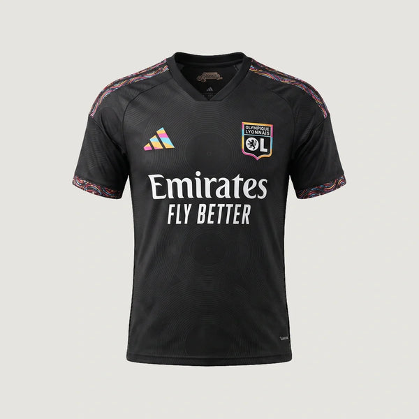 Olympique Lyonnais – Maillot Third 2026/27 – Noir, Multicolore