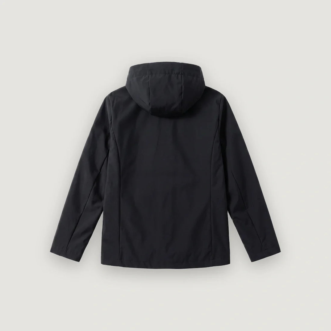 Brésil – Veste Coupe-Vent à Capuche – Noir & Jaune